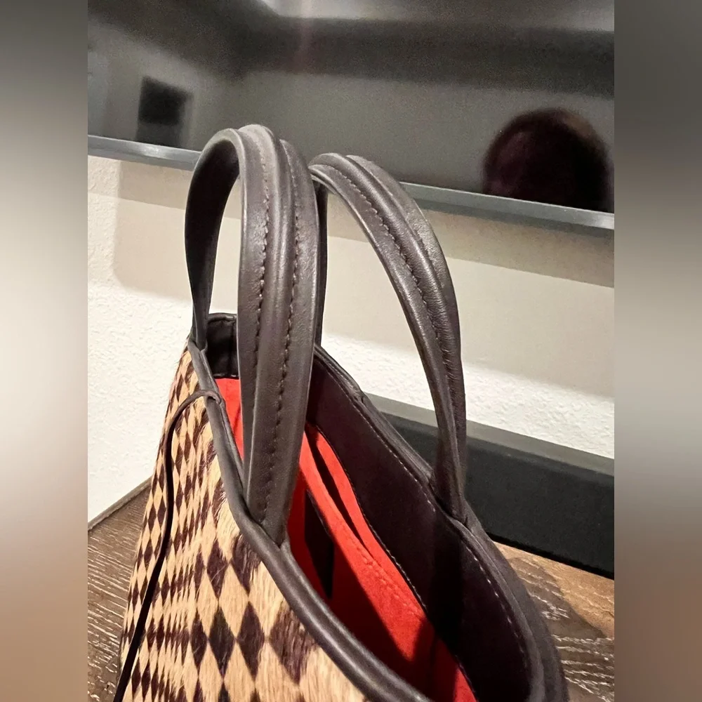 Louis Vuitton Damier Sauvage Impala Calf Hair Handbag - Picture 4 of 7